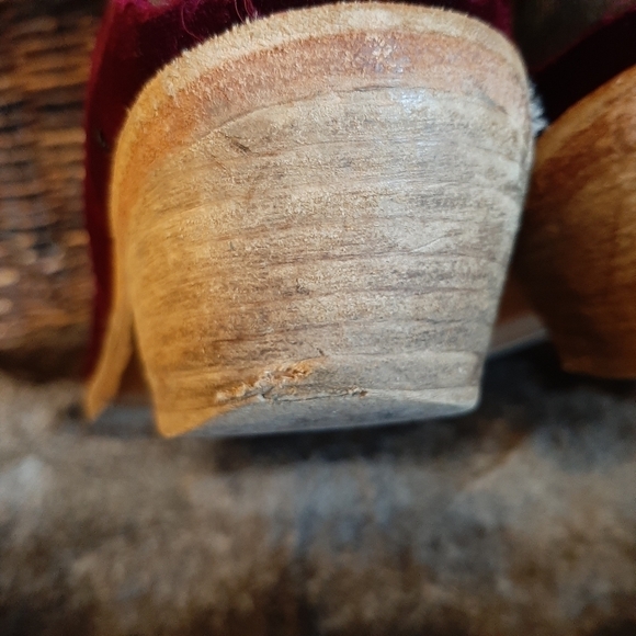 Free People Barbary Distressed Velvet Cowboy Booties 36 Western Boho Witchy Farm - Picture 7 of 14